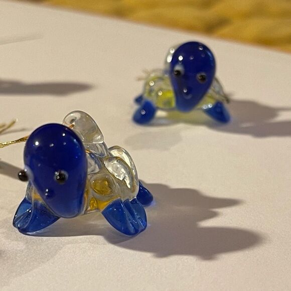 3 Glass lucky turtles figurines 🐢 - Picture 6 of 7